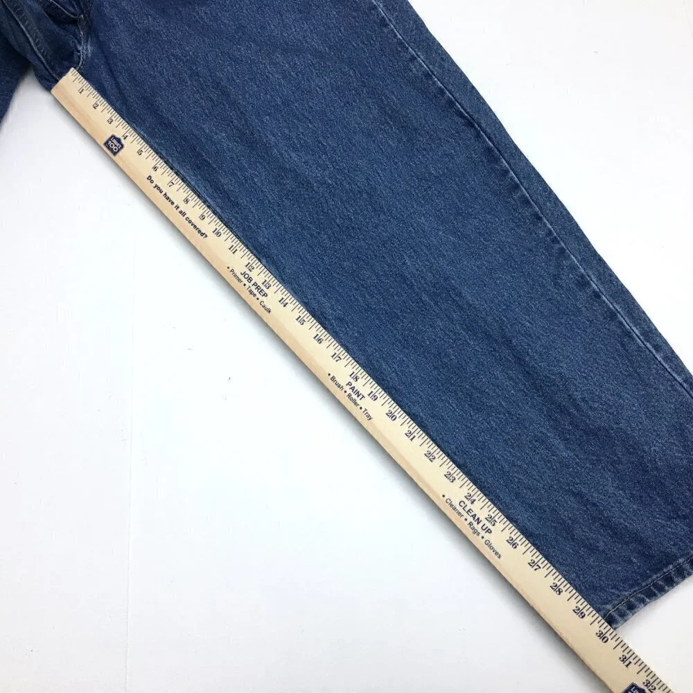 Levi's 550 Men's Jeans Relaxed Fit Straight Leg Medium Wash size 46 x 30